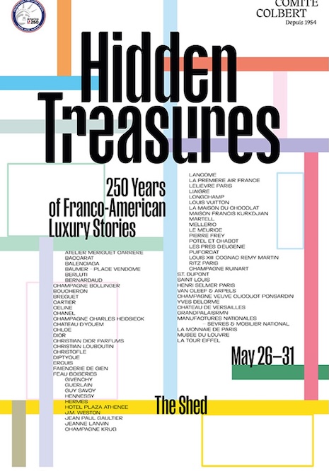 From May 26-31, Comité Colbert will present “Hidden Treasures, 250 Years of Franco-American Luxury Stories,” an exhibition that will unveil the archival works retracing 250 years of creative resonance and artistic exchange between the United States and France. Image credit: Comité Colbert