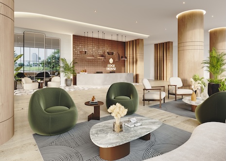 Edge House lobby