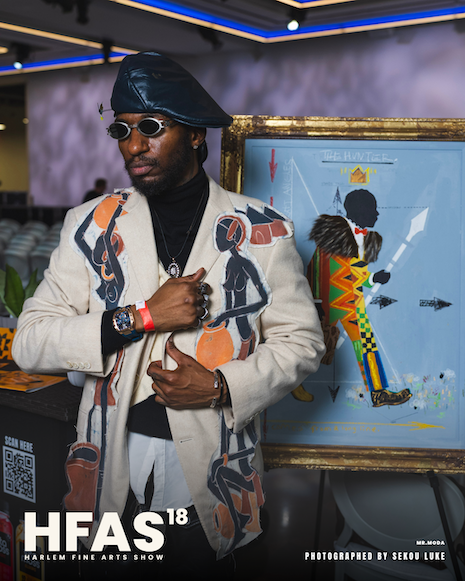 HFAS18 Featured Artist Mr. Moda. Image credit: Sekou Luke